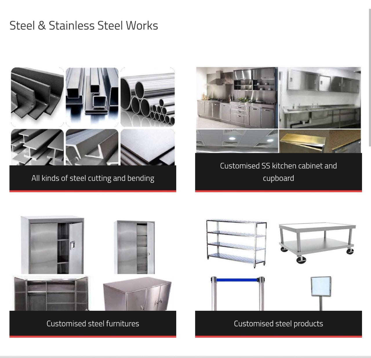 United Steel and Metal company project